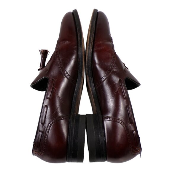 Florsheim Imperial Tassel Wingtip Dress Loafer Brown 10 E #1259 - Picture 5 of 8